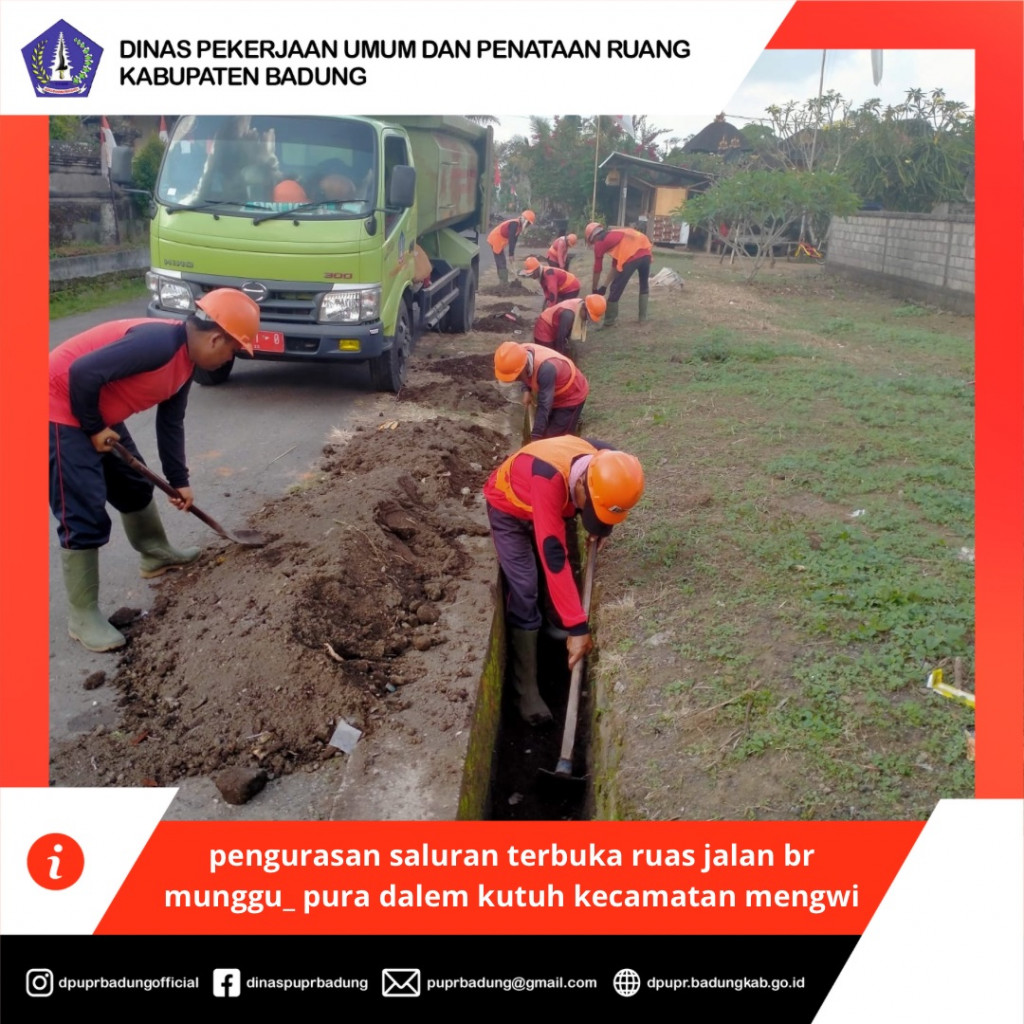 pengurasan saluran terbuka